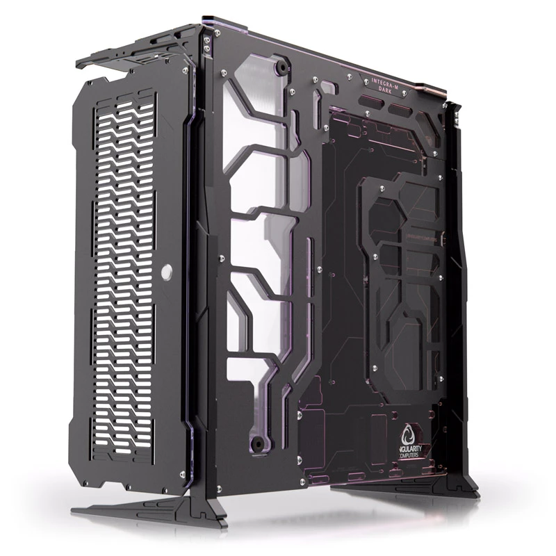 Singularity Computers Spectre Integra-M Mid Tower Elite Dark - melns