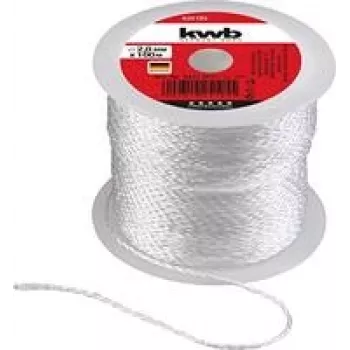 Aukla KWB 922130 100m Neilons 2mm Balta