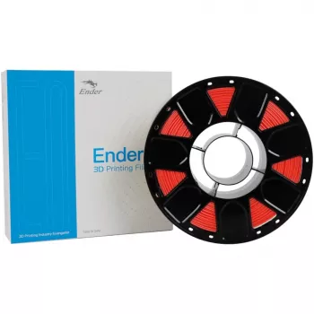 Ender PLA pavediens sarkans, 3D pavediens (sarkans, 1 kg, 1,75 mm, uz ruļļa)