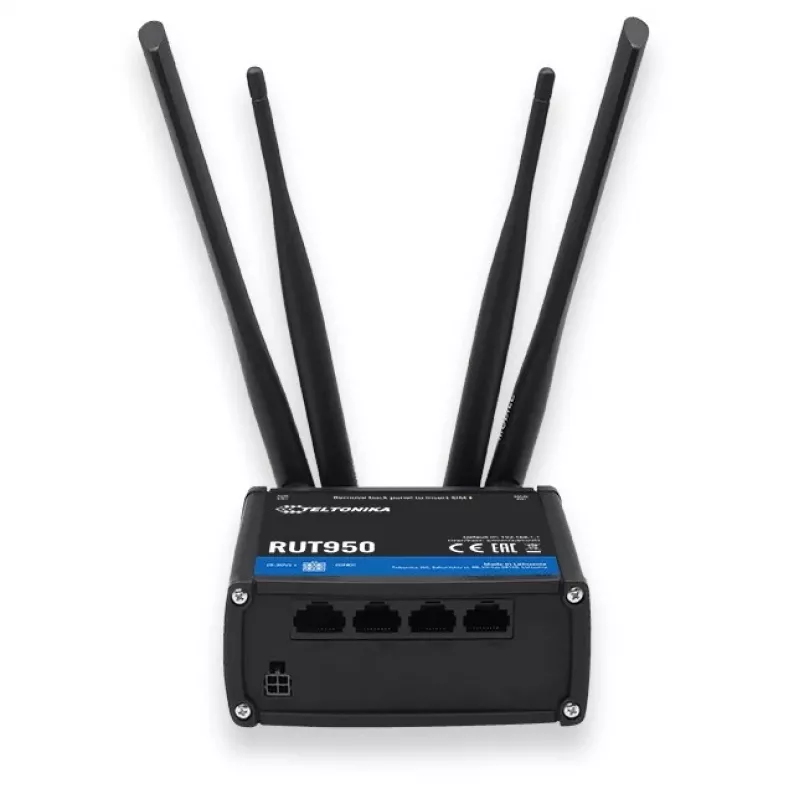 Mobilā tīkla maršrutētājs Teltonika RUT950 Wi-Fi 4 802.11n