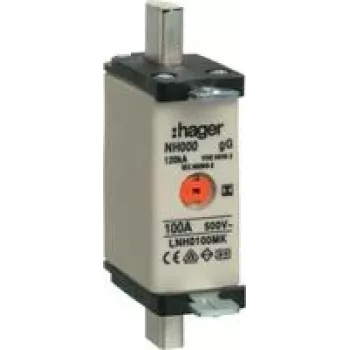 Hager LNH0100MK. Platums: 21 mm, Augstums: 79 mm (LNH0100MK)