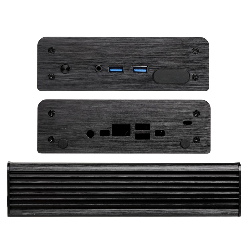 PC korpuss Akasa Newton MC Small Form Factor (SFF) melns
