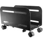 SpeaKa Professional datora turētājs grīdai, statīvs SP-PCS-150 SP-9009204 melns, izturīgs līdz svaram=10 kg (SP-9009204)