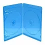 MediaRange BOX39-2-50 - juvelierdisku kaste - 2 diskiem - Zila - Caurspīdīga - Plastmasa - 120 mm - putekļu izturīga - skrāpējumu izturīga - triecienizturīga (BOX39-2-50)