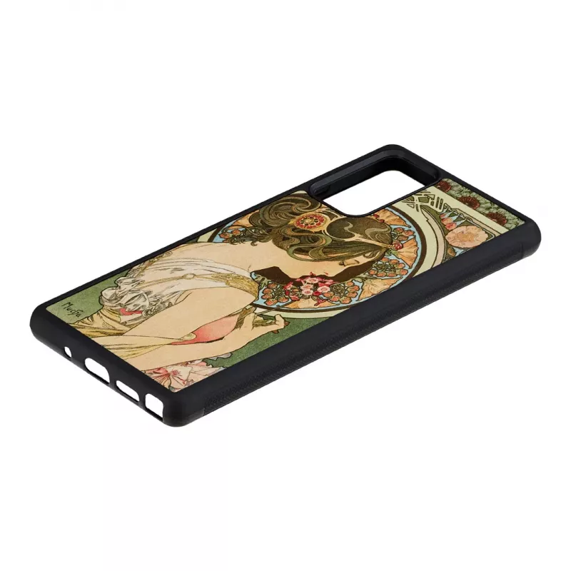 Aizsargtālruņa maciņš man and wood Galaxy Note 20 prīmulas melns