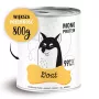 Mitrā suņu barība PAKA ZWIERZAKA Pepe Goat 800 g — pilnvērtīga pieaugušo mitrā barība ar kazu, 81,4% mitrums, 9,6% olbaltumvielas