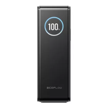 Ārējais akumulators EcoFlow RAPID EF-RAPID25K140W-B-EU 25000 mAh, 3 pieslēgvietas (2×USB-C, 1×USB-A), Melns