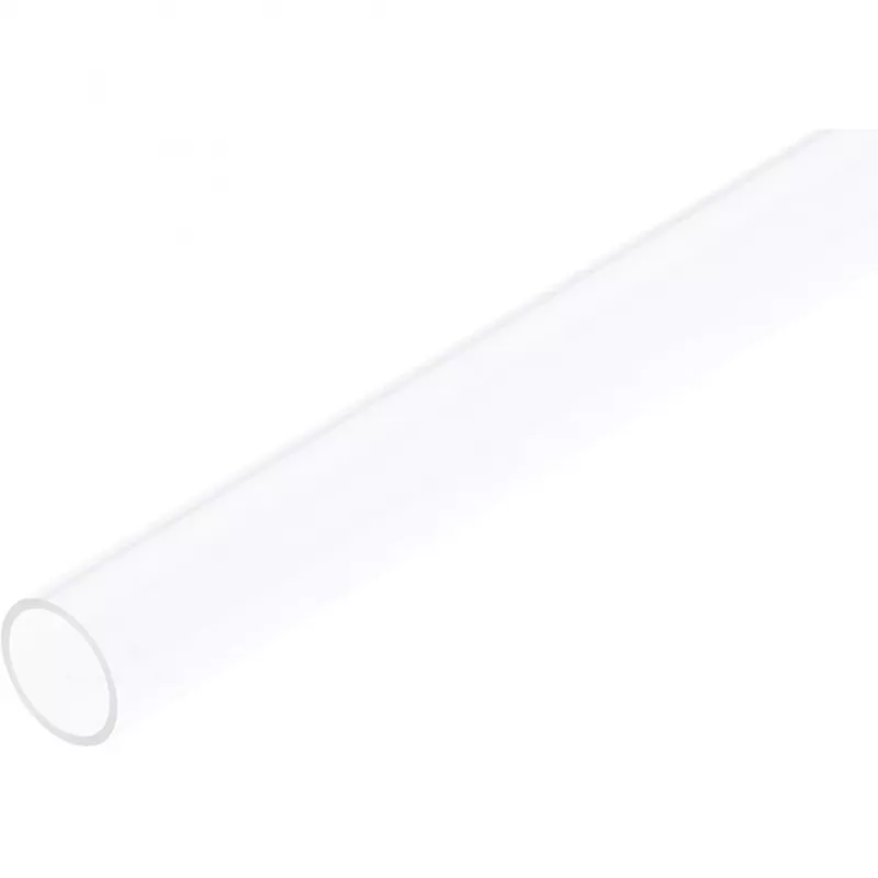 HardTube 12/10mm akrils (PMMA) caurspīdīgs 60cm, caurule caurspīdīga, 4 gab. komplekts