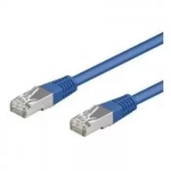 Wentronic Goobay CAT 5e komutācijas kabelis, F/UTP, zils, 5 m - CCA vara maisījums (50161)