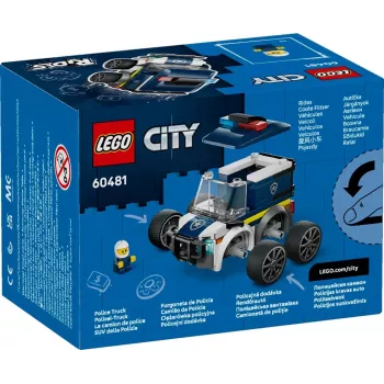 LEGO CITY 60481 Rides - Policijas kravas automašīna