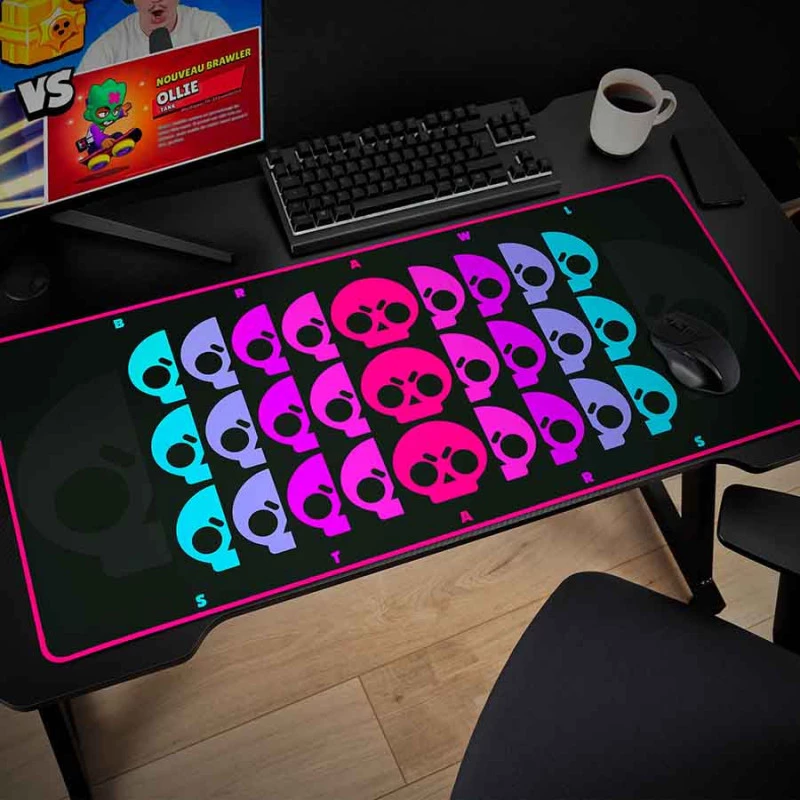 Subsonic Gaming pele Pad XXL Brawl Stars Skull Repeater