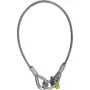 Drošības trose EUROLITE 1500 x 10 mm ar važu, kravnesība līdz 400 kg