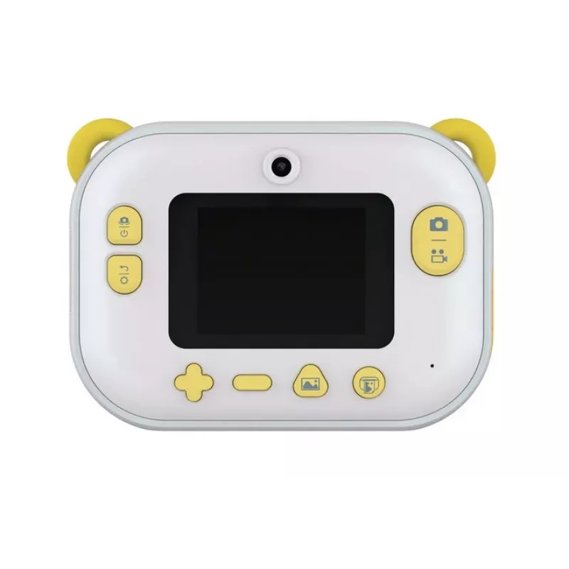 Bērnu digitālā kamera Xrec myFirst Insta Wi, modelis FC2402SA-YW01, no 3 gadiem, 232 g, pelēka/balta/dzeltena