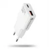 Universāls USB sienas lādētājs everActive SC-380Q Super plāns QC 3.0 — Quick Charge 3.0, kompakts dizains