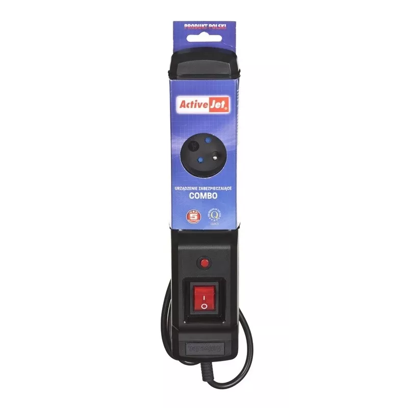 Activejet COMBO-IEC-3G/1.5M barošanas sloksne ar vadu