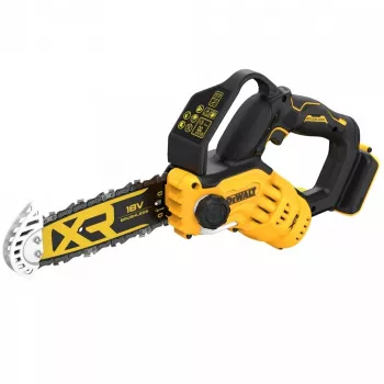 Dzīvžoga trimmeris DeWALT DCMPS520N-XJ, 20 cm sliede, 8,5 m/s ķēdes ātrums, 18 V Li‑Ion, 0,55 L eļļas tvertne, 2,1 kg