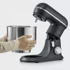 Virtuves kombains SEVERIN KM 3899 — 1200 W, 5,3 L nerūsējošā tērauda bļoda, melna