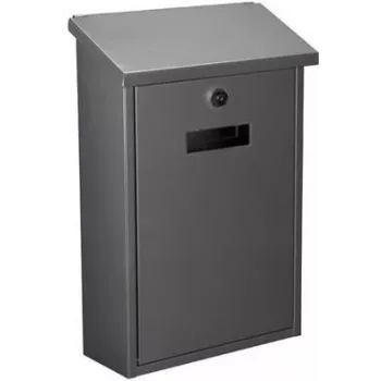 Velleman BG10003 BG10003 pastkaste sudraba krāsā ar atslēgas slēdzeni (BG10003)