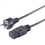 Power kabelis Melns 3 m S/CONN 60015-S