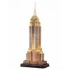 Empire State Building - apgaismots 3D puzle ar 37 detaļām