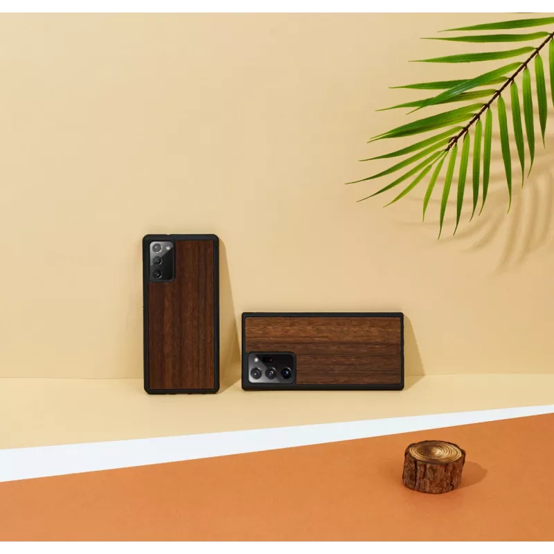 Viedtālruņa maciņš man and wood Galaxy Note 20 melns koala