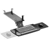 Maclean zemgalda tastatūras turētājs, regulējams, maks. 5 kg, melns, MC-156 B