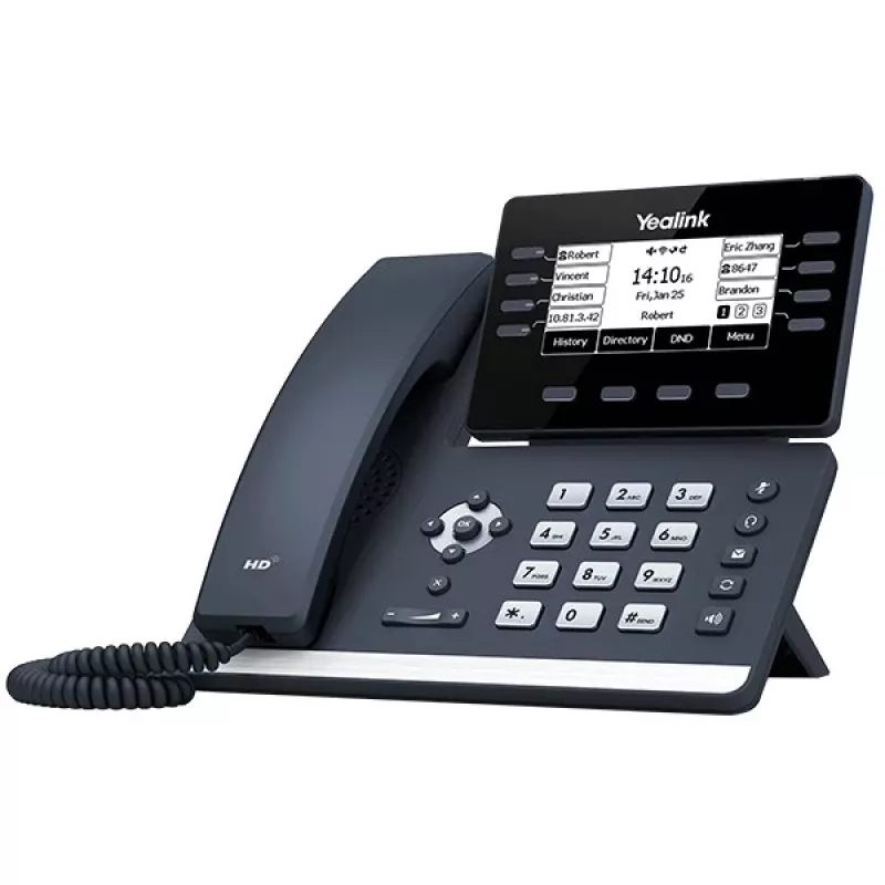 Yealink SIP-T53W IP tālrunis Pelēks 8 līnijas LCD Wi-Fi