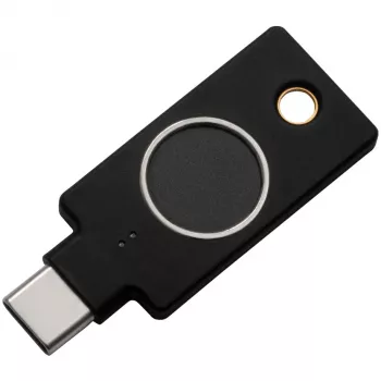 YubiKey C Bio FIDO Edition Yubico Melns Bezparoles Autentifikācija
