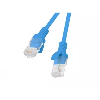 LANBERG tīkla kabelis RJ-45 Cat5e U/UTP 5 m, CCA vads, zila krāsa