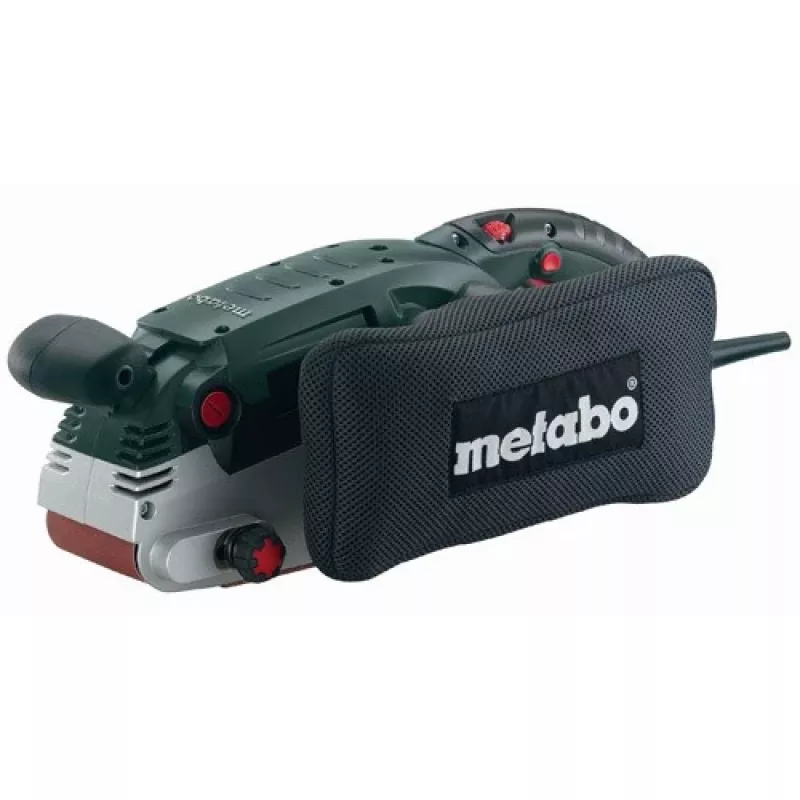 Metabo BAE 75. slīpmašīnas tips: lentes slīpētājs, putekļu konteinera tips: putekļu maisiņi. Jauda: 1010 W. Svars: 4,7 kg, slīpplāksnes izmērs (PxG): 75 x 533 mm, saspiešanas sistēma