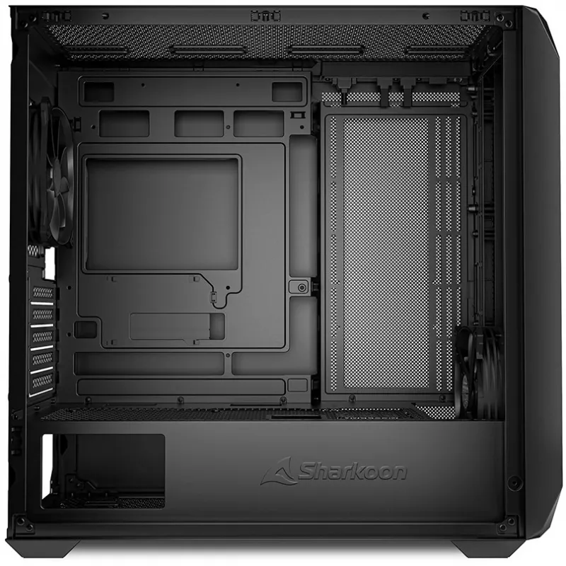 Sharkoon MK3 Black mATX melna