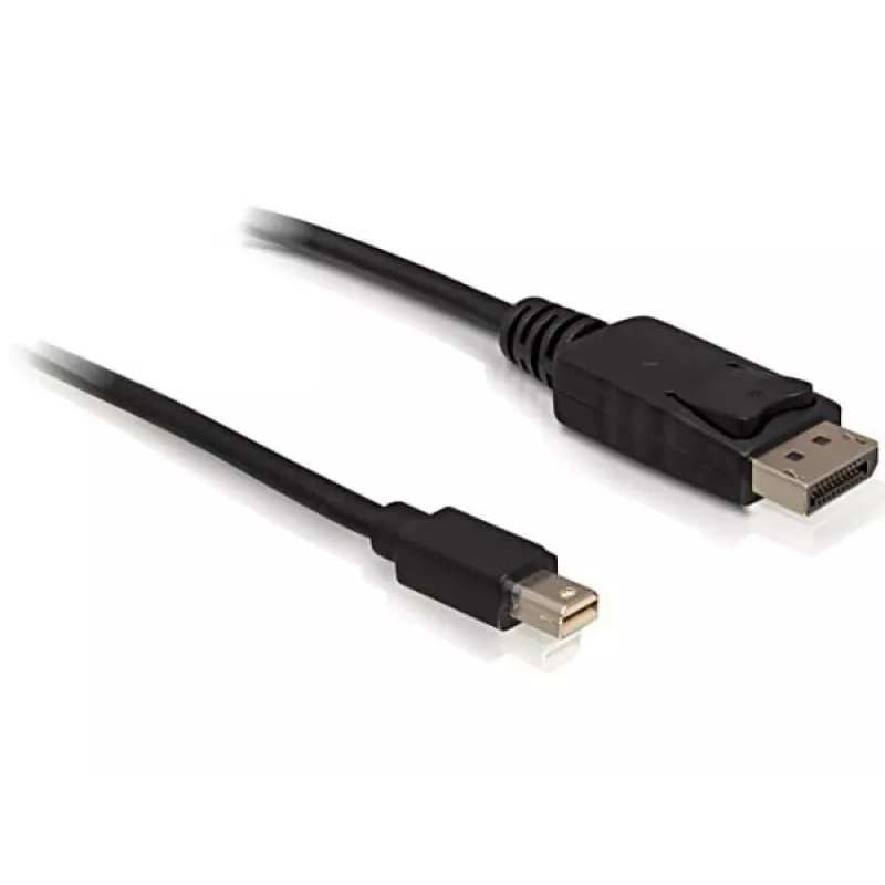 Displayport kabelis DeLOCK 82698 1m mini DisplayPort uz Displayport melns