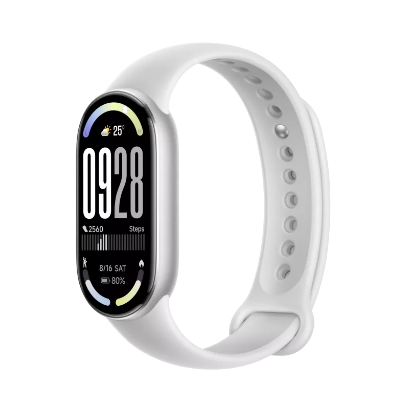 Viedpulkstenis Xiaomi SmartBand 10 Sudraba AMOLED BT