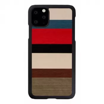 Viedtālruņa maciņš man and wood iPhone 11 Pro Max — Corallina Melns aizsargapvalks