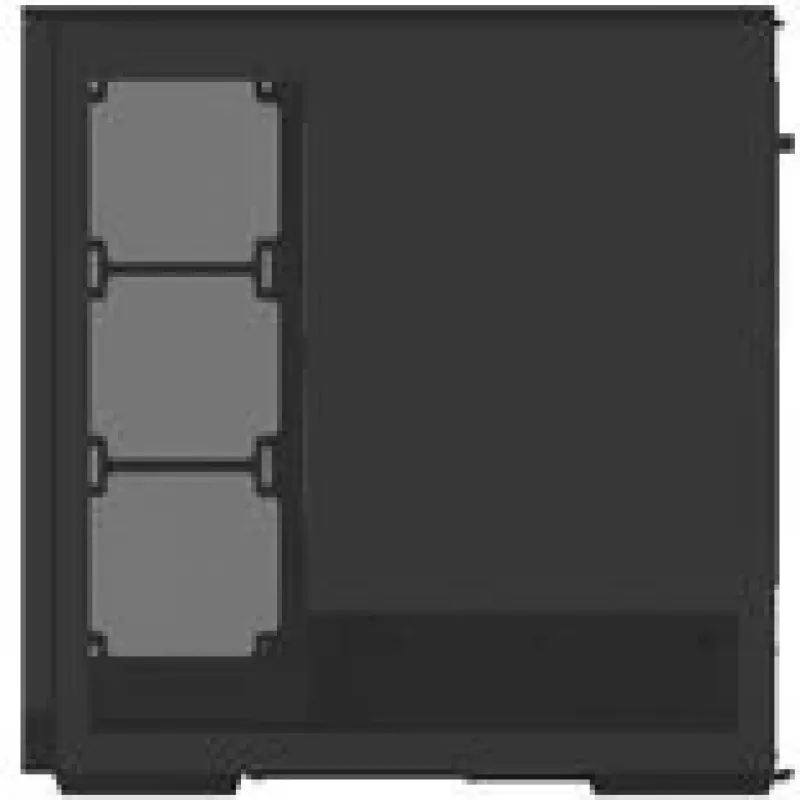 Datora korpuss AEROCOOL D520A Midi-Tower ATX rūdīts stikls RGB — melns