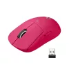 Logitech PRO X SUPERLIGHT bezvadu pele fuksīna pele (910-005957)
