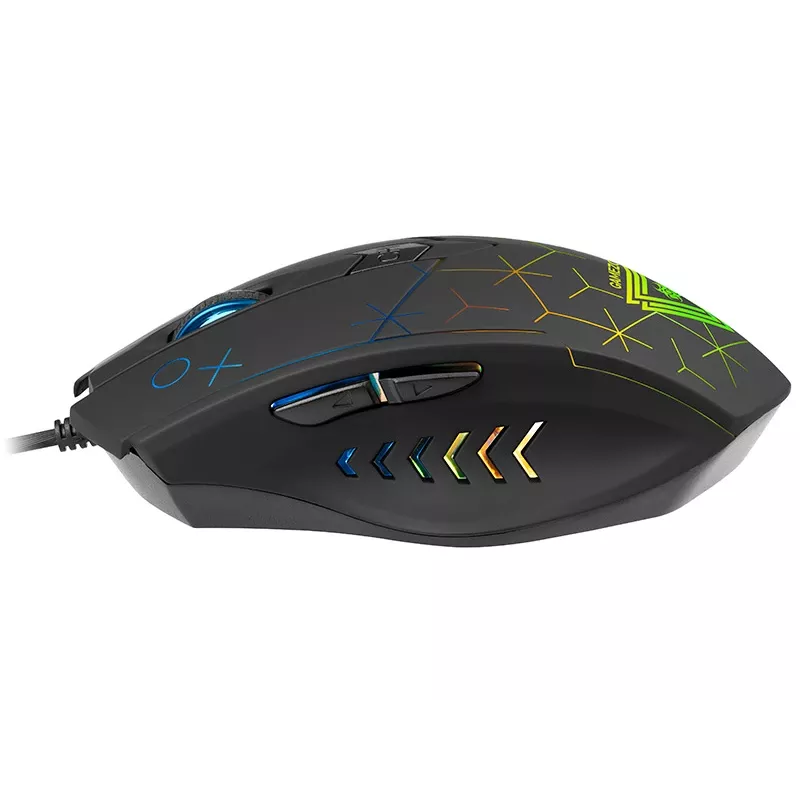 Tracer GAMEZONE XO - Pele - USB - Optiska - 6 pogas - Melna