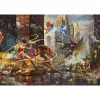 Thomas Kinkade Studios: DC Justice League - The Women of DC, puzle 1000 gabaliņu