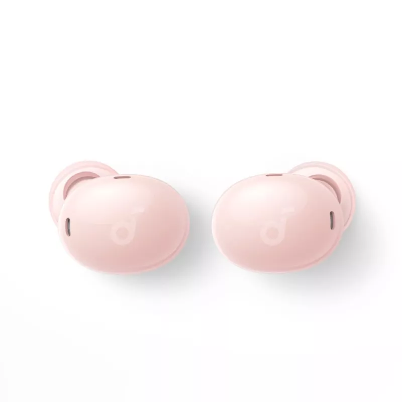 Bezvadu ievietojamās austiņas Anker A30i — Bluetooth, intraaurālas, rozā, zvaniem, mūzikai un sportam