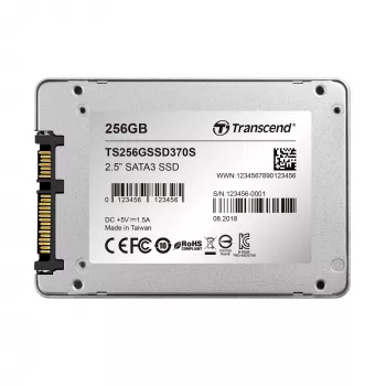 SSD disks Transcend 256GB 2,5 collas SATA3 TS256GSSD370S