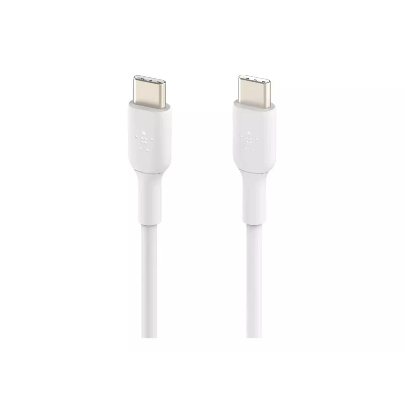 USB kabelis Belkin BoostCharge 1m USB C balts USB 2.0