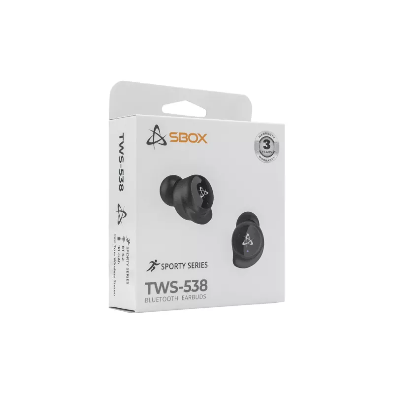 Austiņas SBOX EB-TWS538 melnas