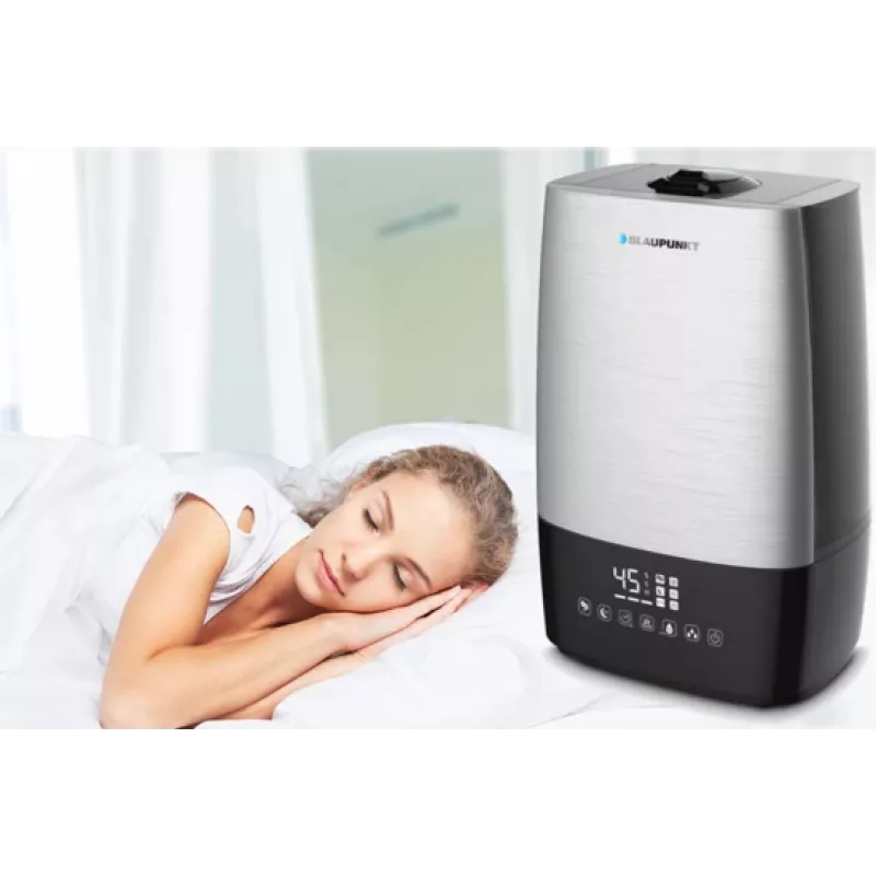 Mitrinātājs Blaupunkt AHS801 tvaika 5 l melns sudraba