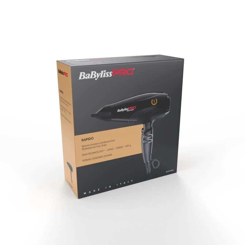 Babyliss Pro Professional Pro Rapid Ionic matu žāvētājs 2200 W BAB7000IE