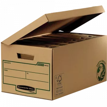 Fellowes 4472205 glabāšanas kaste Melna, brūna Taisnstūrveida papīra (4472205)