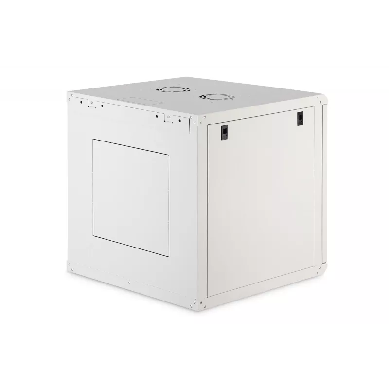 Sienas stiprinājuma skapis DIGITUS Dynamic-N 12U 600x600 mm IP20, atslēgas slēdzene, kabeļu pārvaldība, ne samontēts