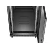 19 collu statīva skapis LANBERG FF01-6022-23B, 22U, 600×1000 mm, melns, perforētas durvis
