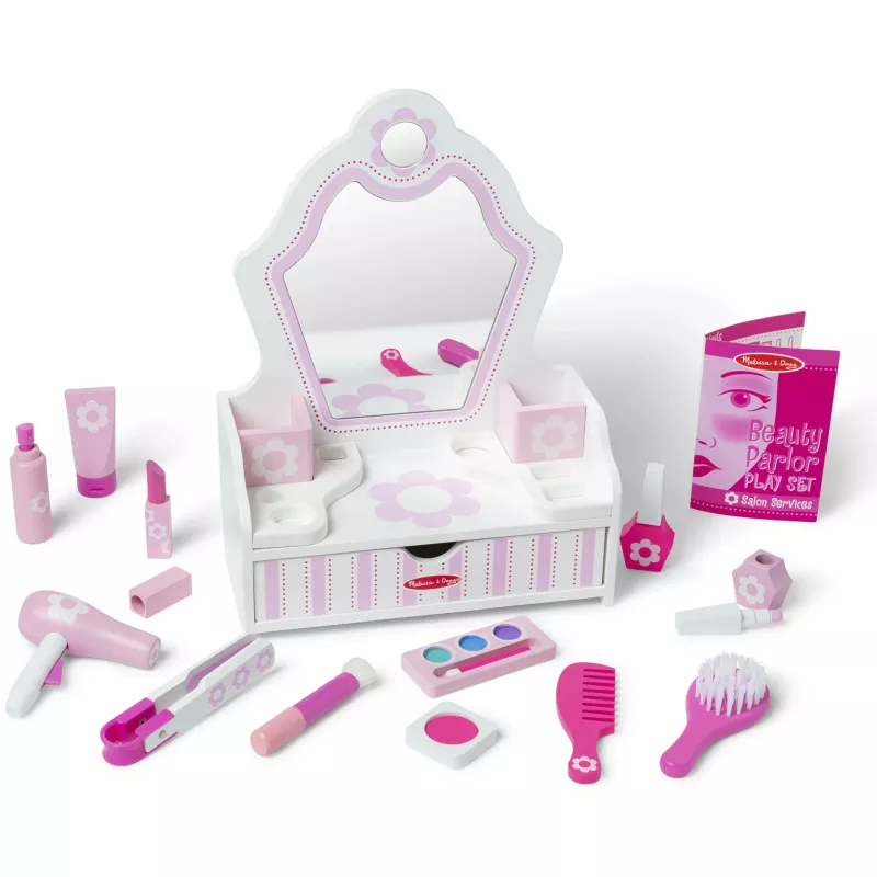 Melissa & Doug - Skaistumkopšanas salons, lomu spēle