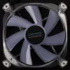 LAMPTRON Icecloud+ ARGB 120mm trīskāršais PWM ventilatoru komplekts - melns