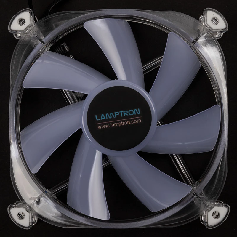 LAMPTRON Icecloud+ ARGB 120mm trīskāršais PWM ventilatoru komplekts - melns